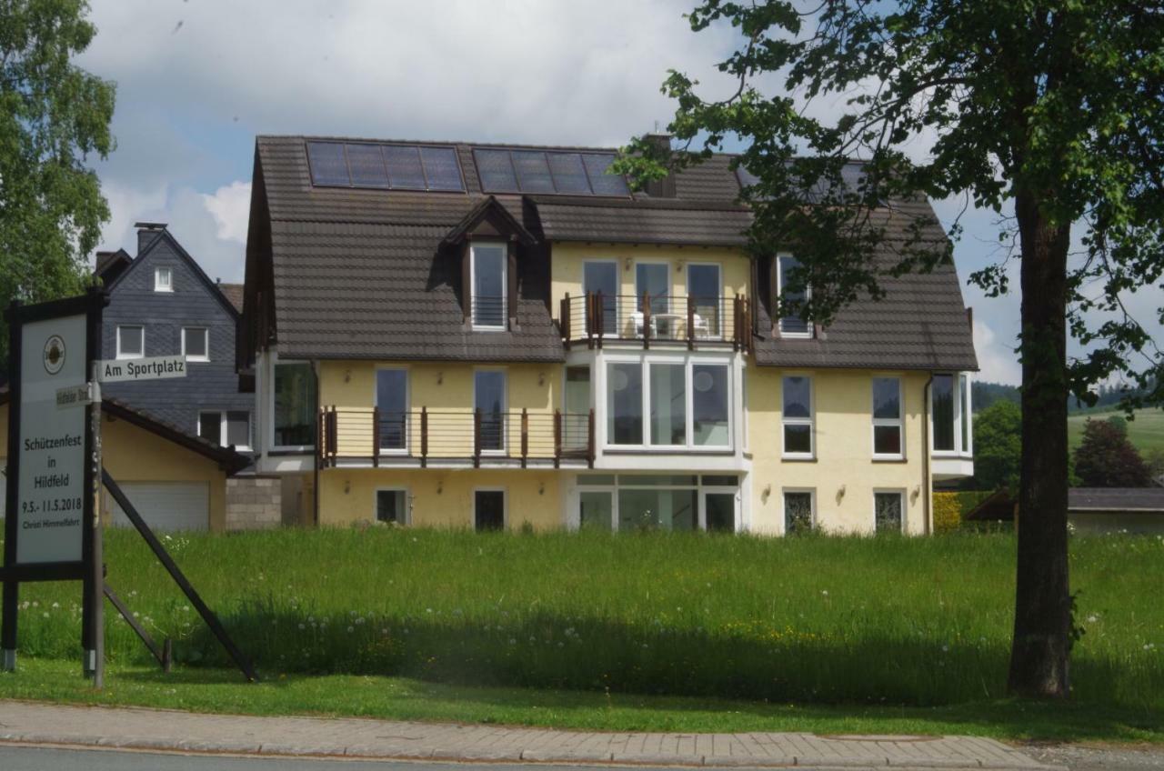 Das Gelbe Haus 1 Appartement Winterberg Buitenkant foto